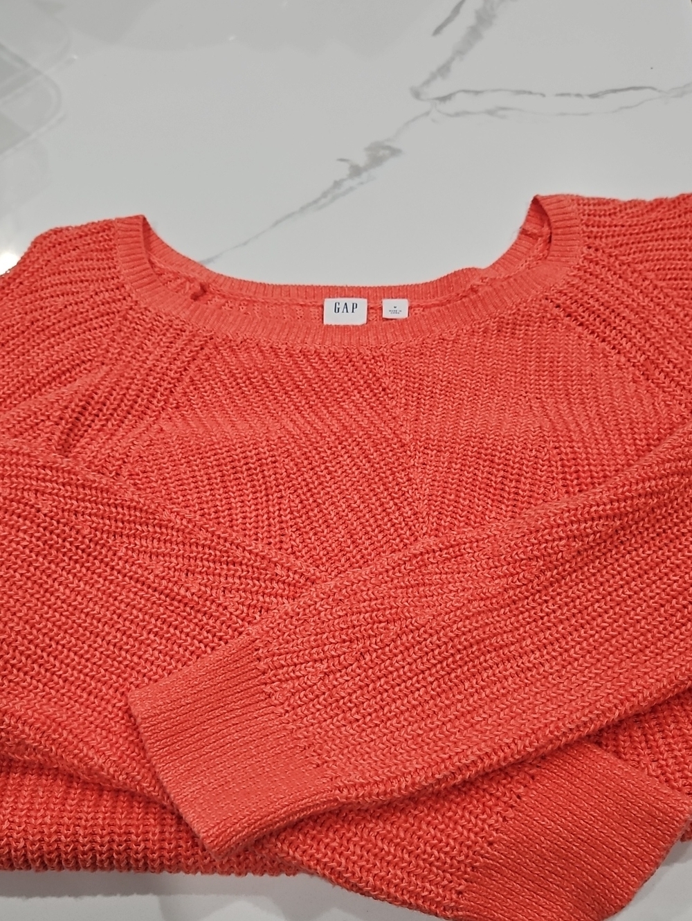 GAP Women's Coral Crewneck Sweater